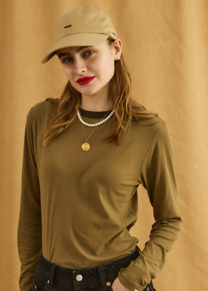 【Oblada】SHEER LONG SLEEVE TEE