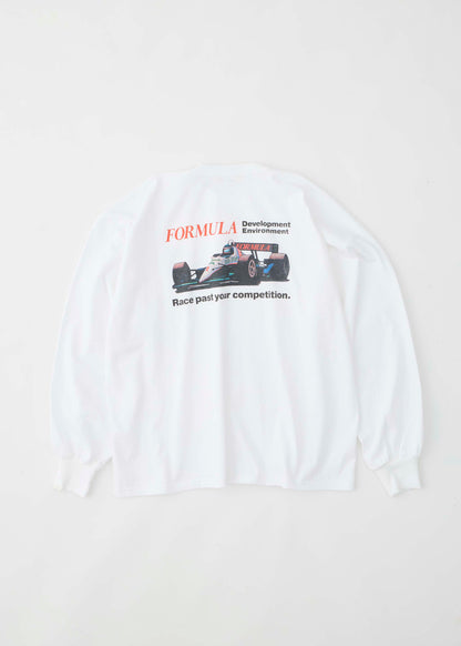 【ONLINE PREORDER】FORMULA ONE LONG TEE