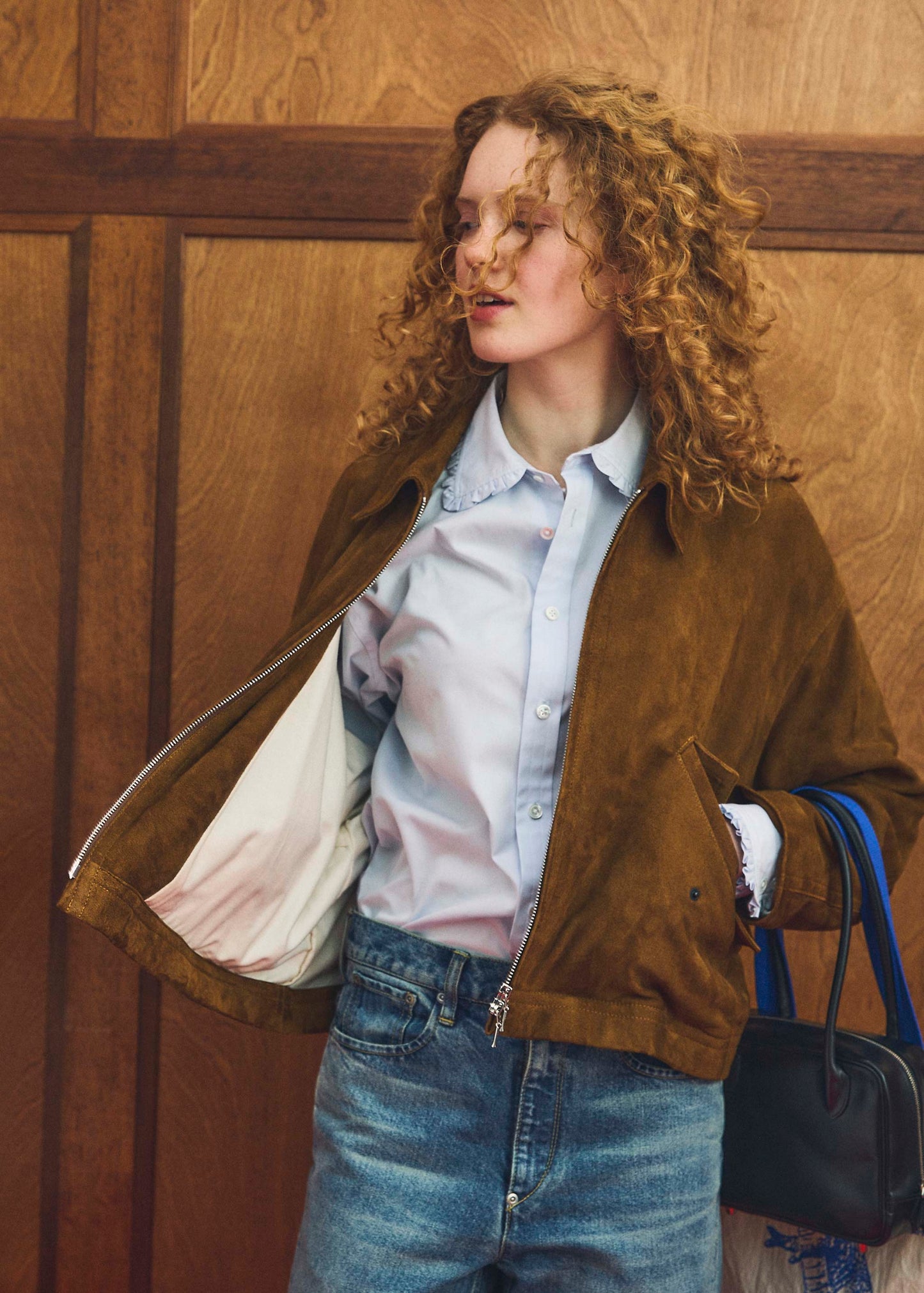 【Oblada】OXFORD BLOUSON