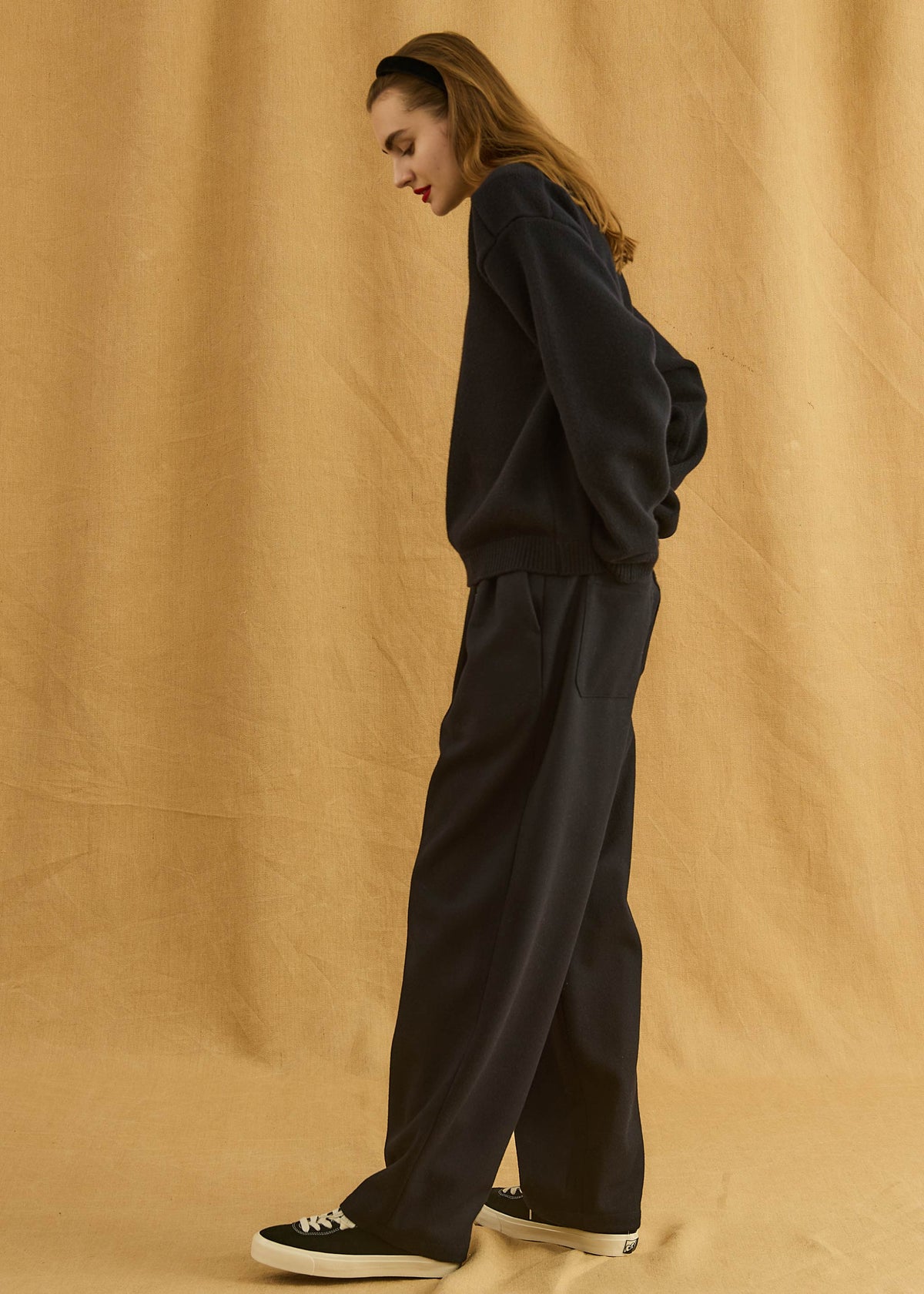 【Oblada】MELTON FINE PANTS
