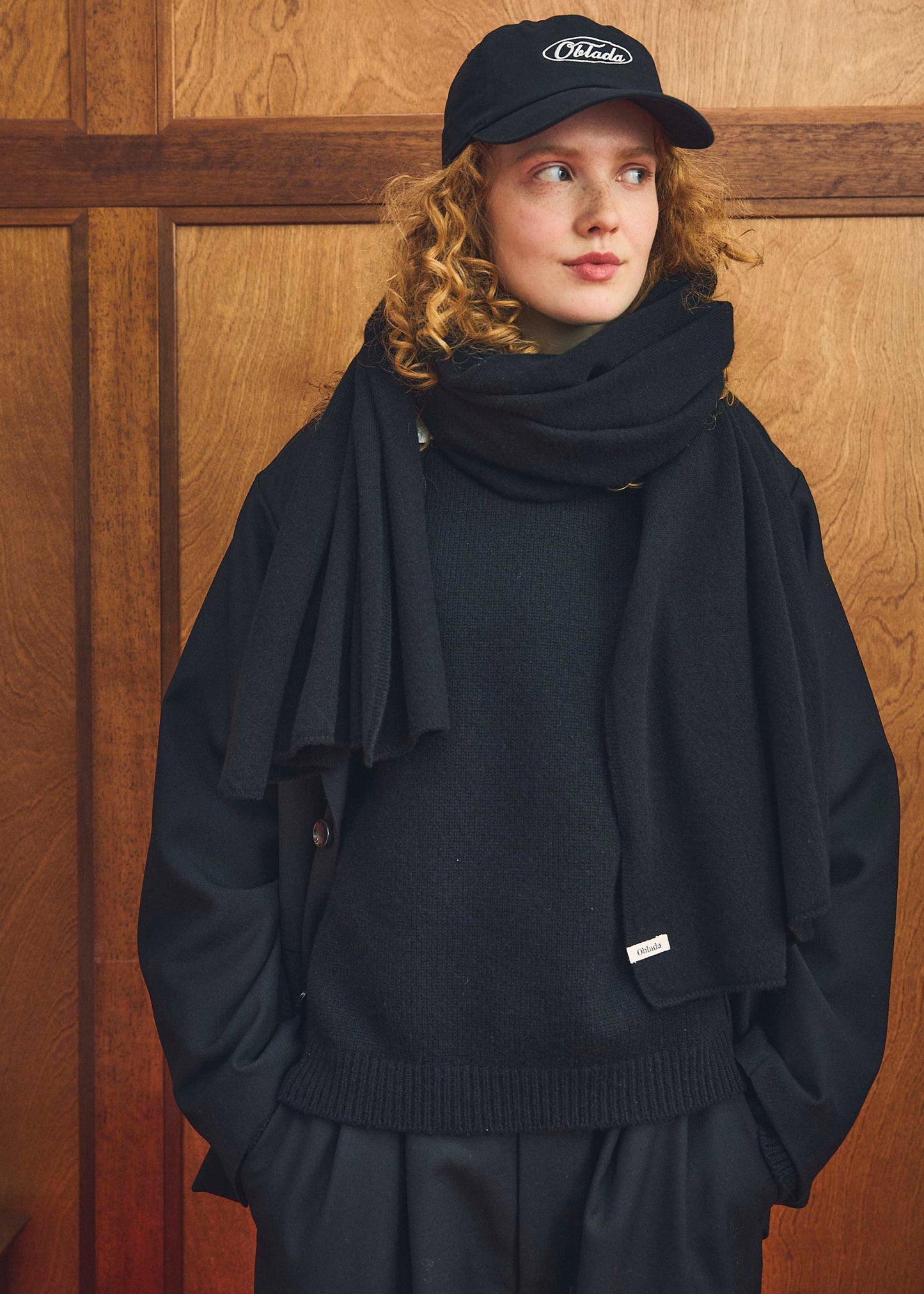 【Oblada】KNIT SHAWL