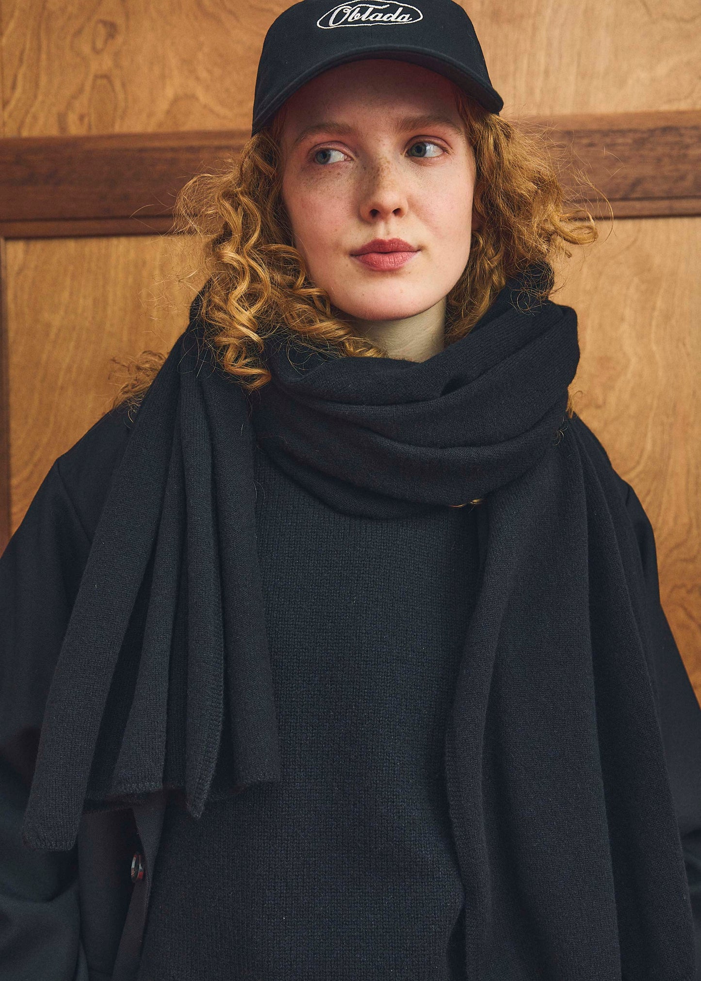 【Oblada】KNIT SHAWL