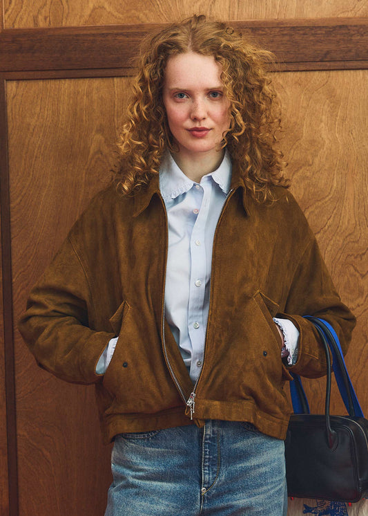 【Oblada】OXFORD BLOUSON