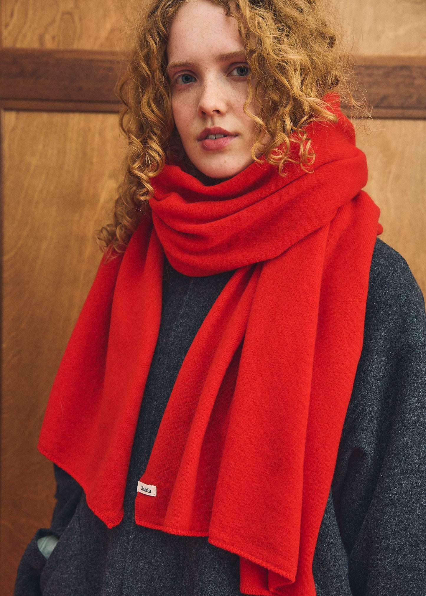 【Oblada】KNIT SHAWL