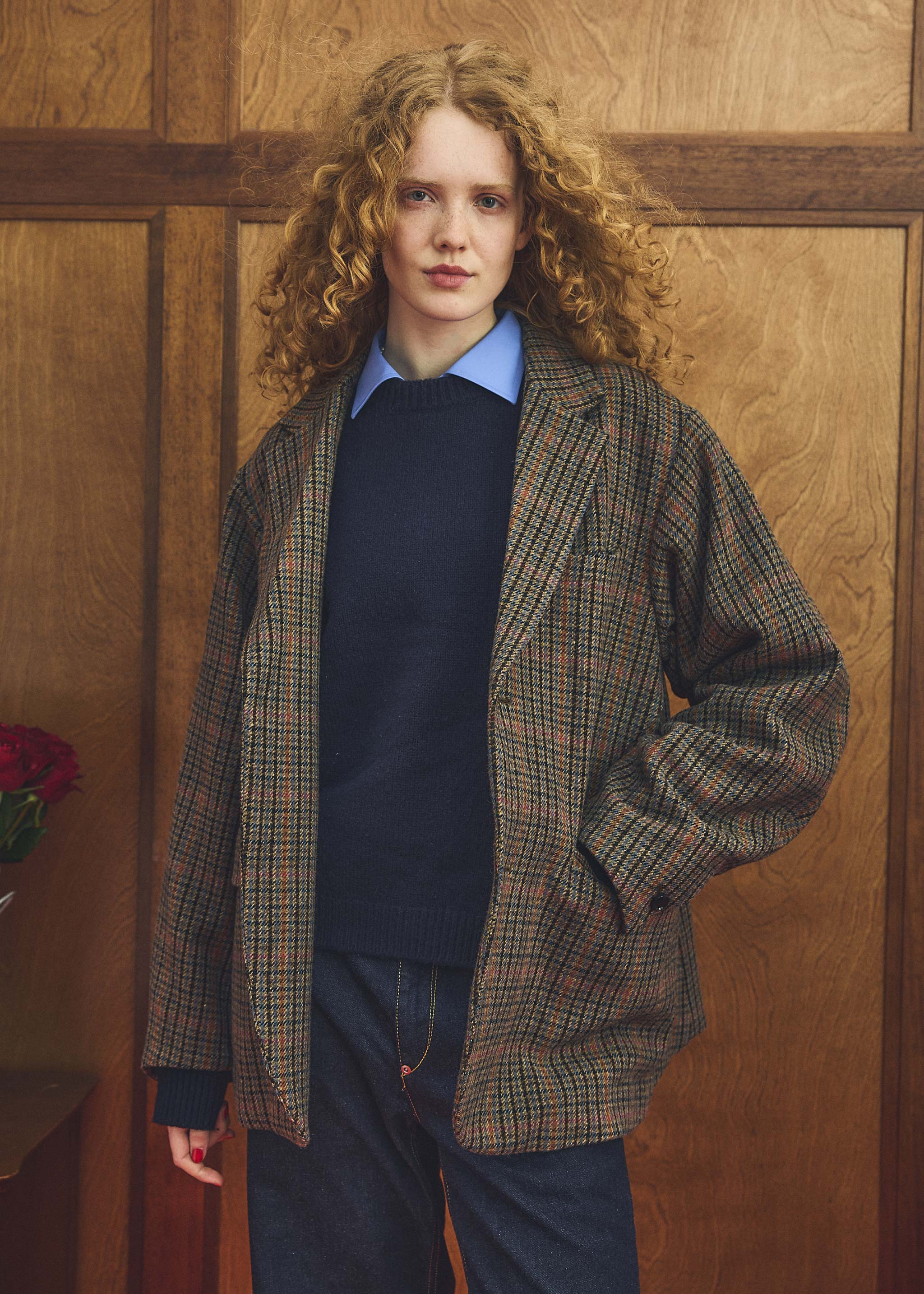 CINCH oblada ネイビー オーバーサイズジャケット CINCH oblada ネイビー オーバーサイズジャケット CINCH oblada