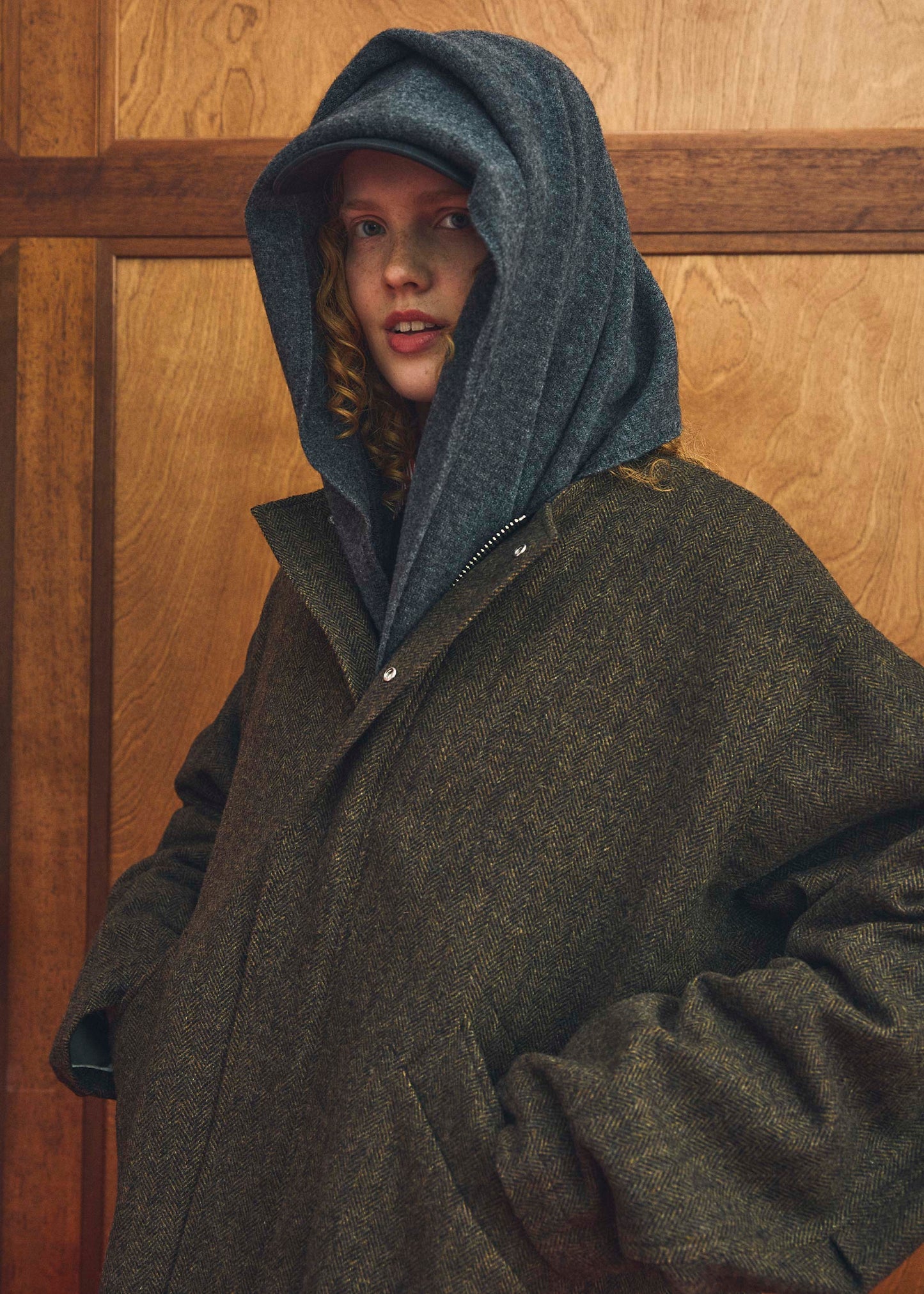 【Oblada】KNIT SHAWL