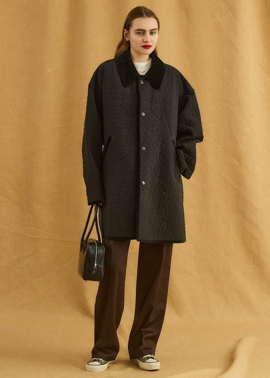 【ONLINE PREORDER】FLOWER EMBROIDERY COAT