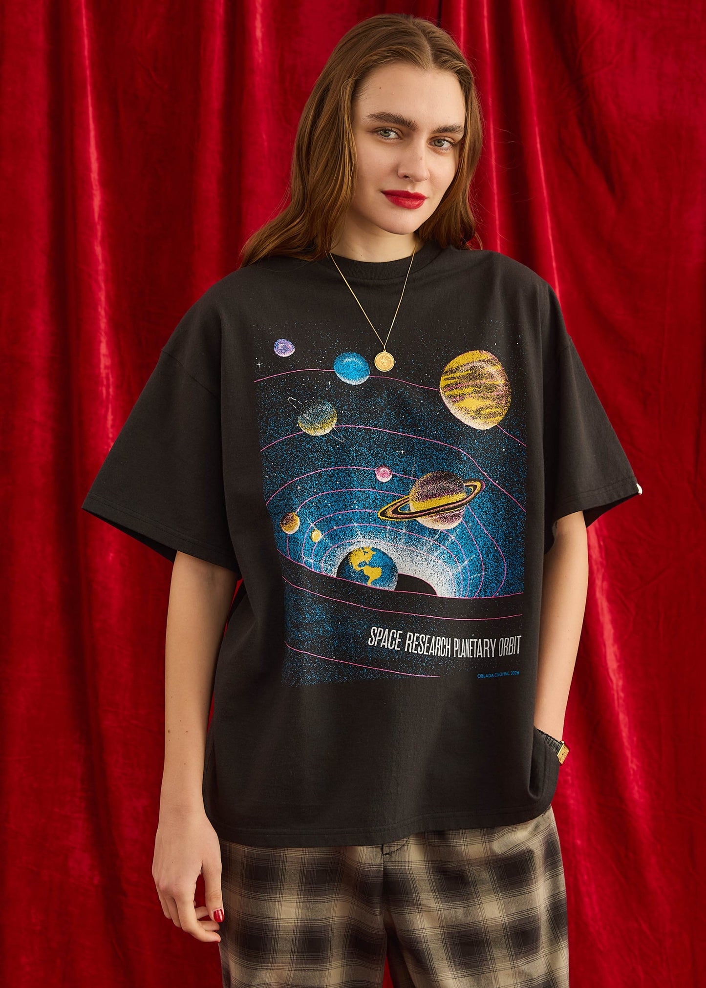 【Oblada】PLANET TEE