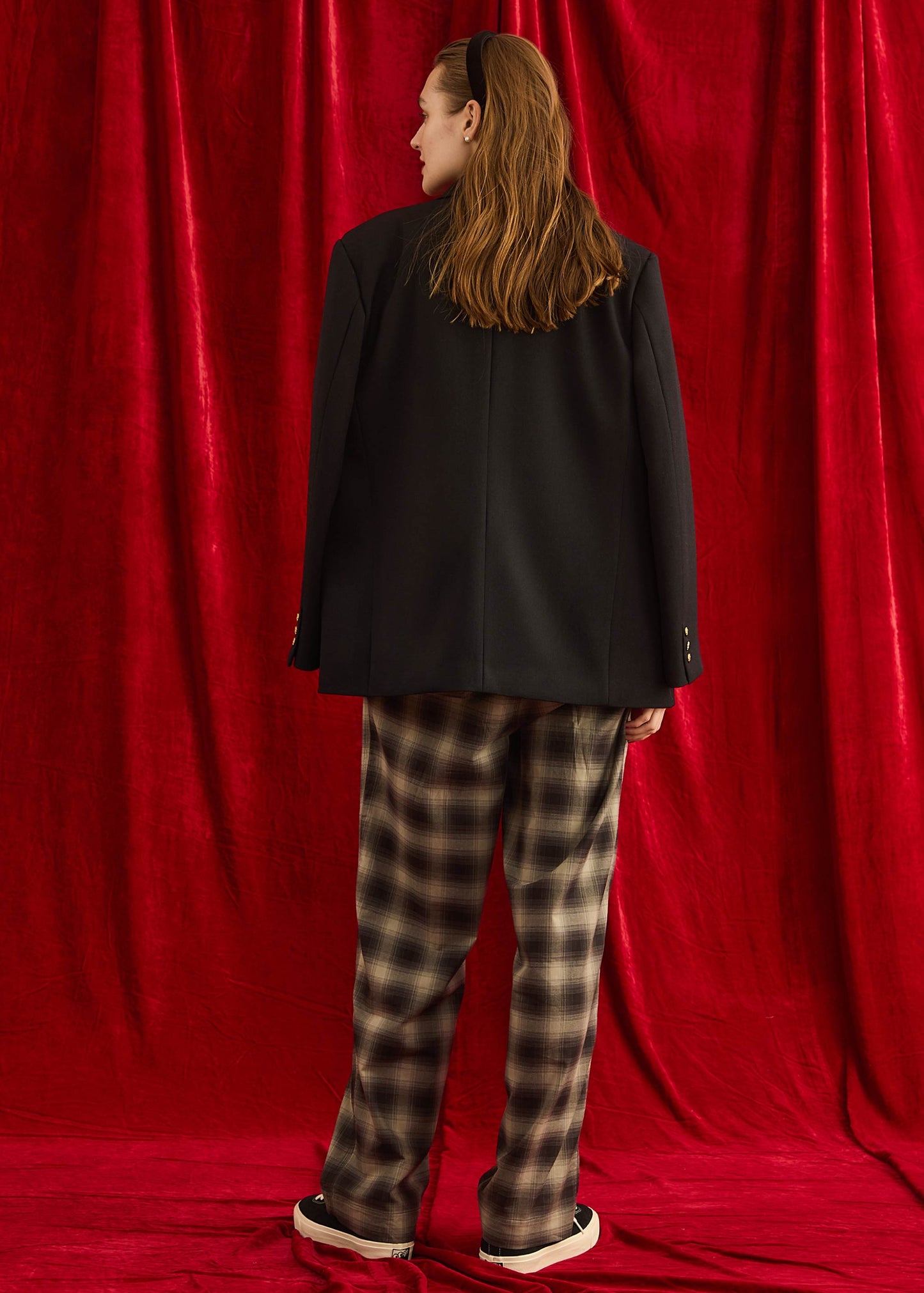 【Oblada】NAVY BLAZER