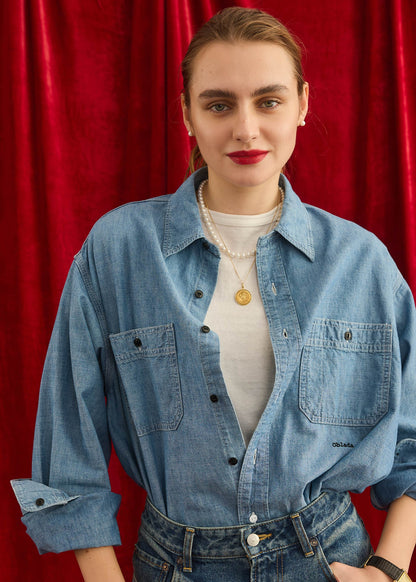 【Oblada】CHAMBRAY SHIRT