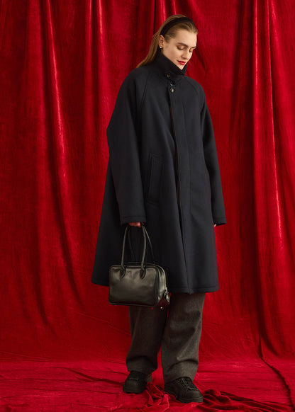 【Oblada】WOOL FEATHER COAT