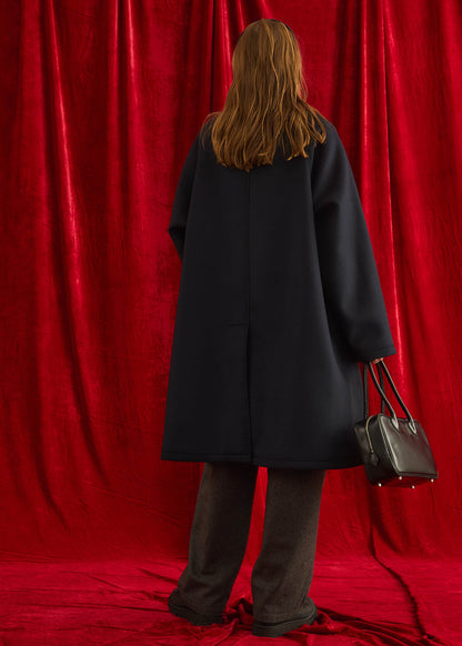 【Oblada】WOOL FEATHER COAT