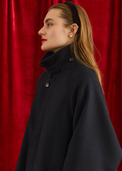 【Oblada】WOOL FEATHER COAT
