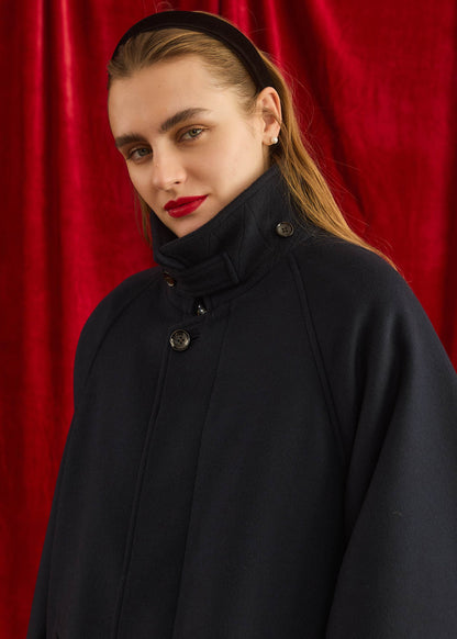 【Oblada】WOOL FEATHER COAT