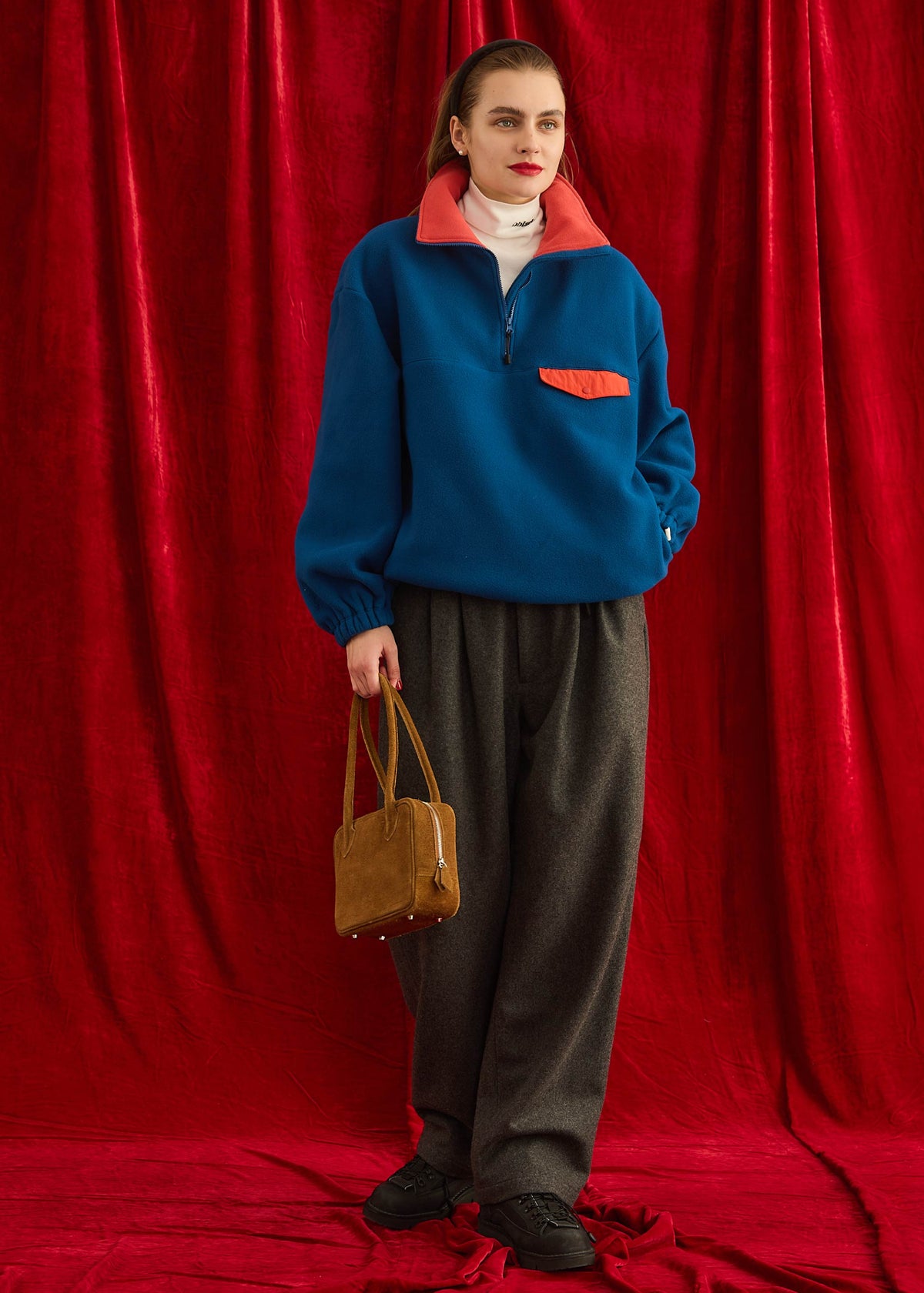 【Oblada】FLEECE TOPS