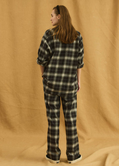 【Oblada】OMBRE CHECK PANTS