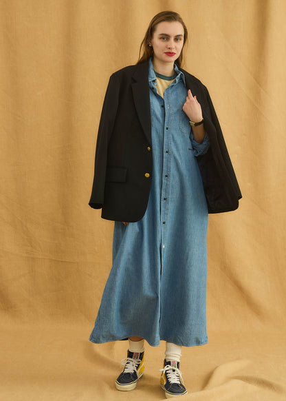 【Oblada】NAVY BLAZER
