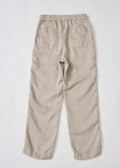 【ONLINE PREORDER】LINEN DENIM PANTS