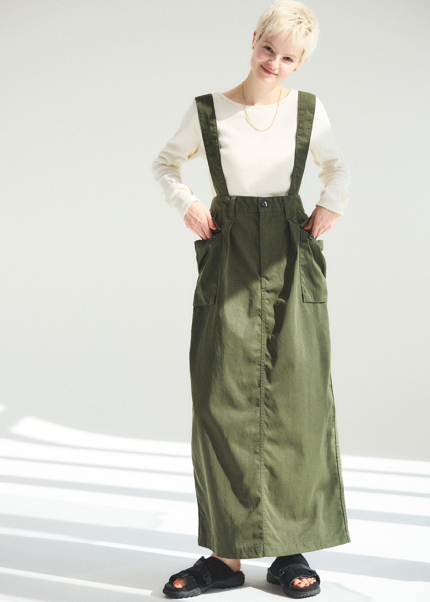 【Oblada】MILITARY SKIRT