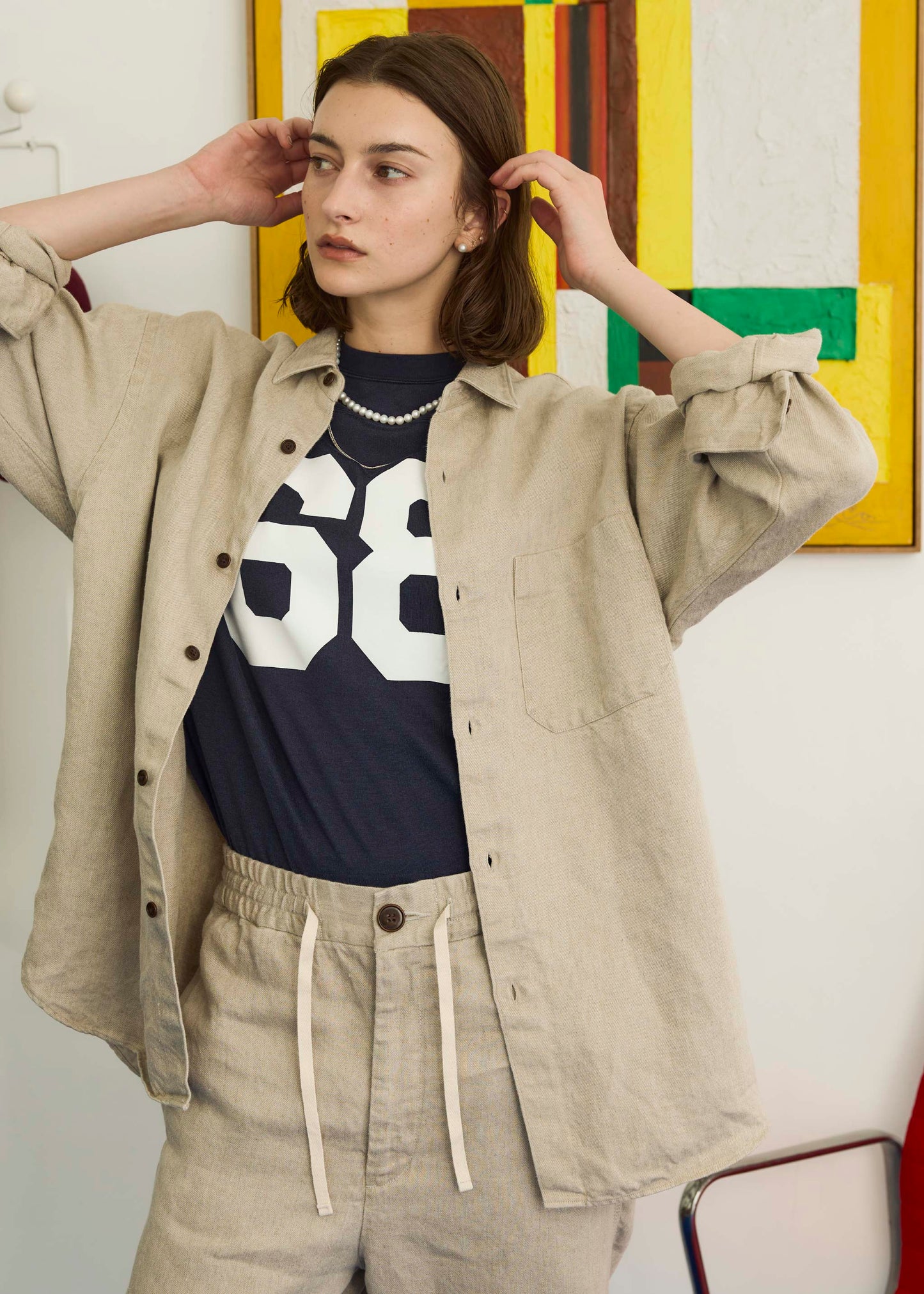 【ONLINE PREORDER】LINEN AUTHENTIC SHIRT