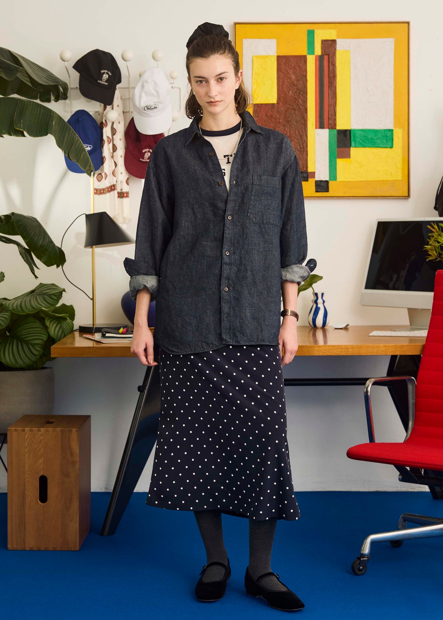 【ONLINE PREORDER】DOT EASY SKIRT