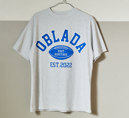 【Oblada】College Logo T-shirt