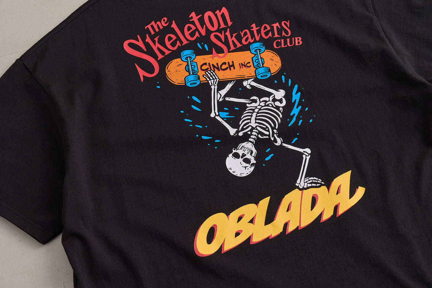 【Oblada】SKELETON TEE