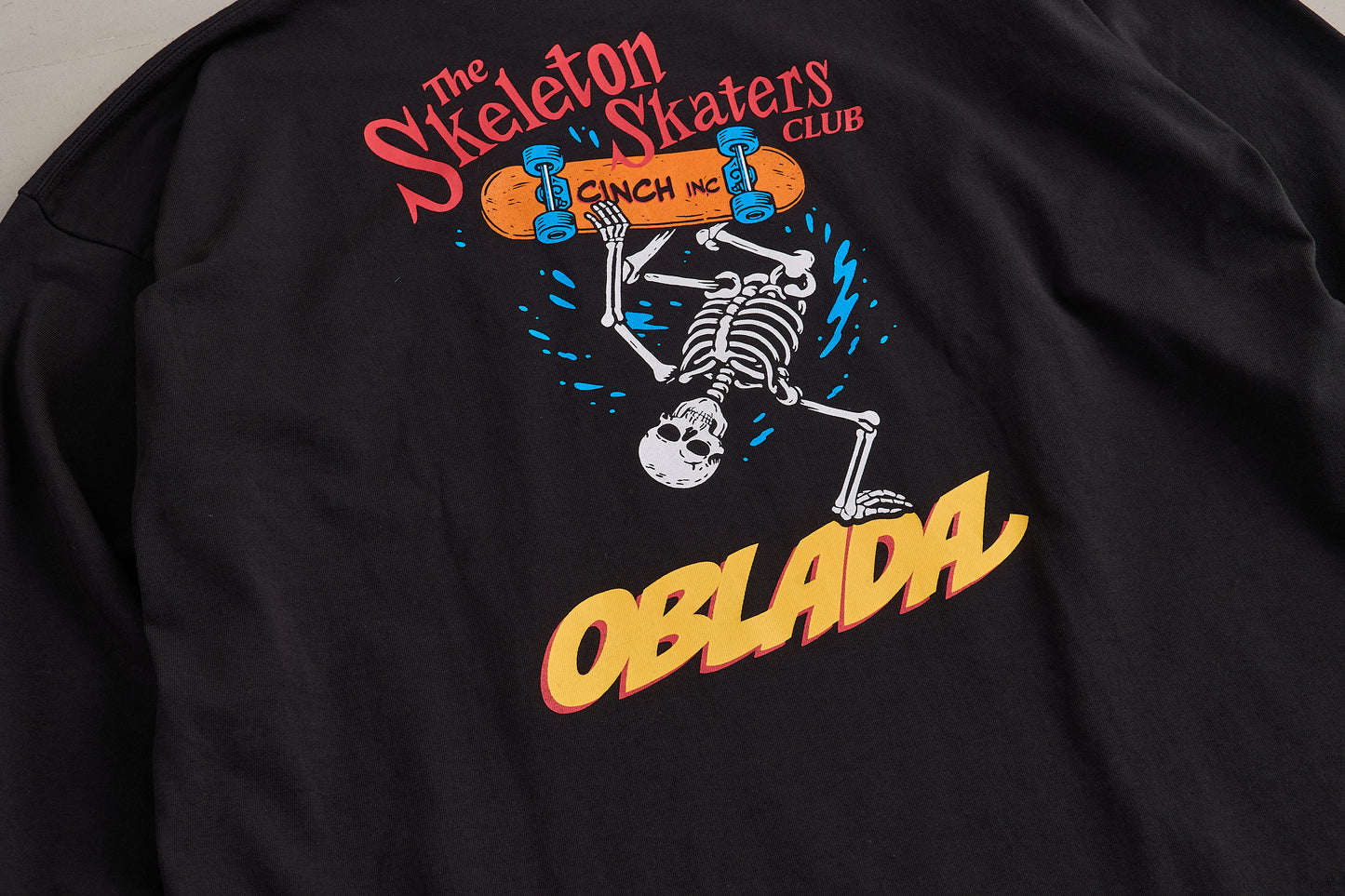 【Oblada】SKELETON LONGTEE