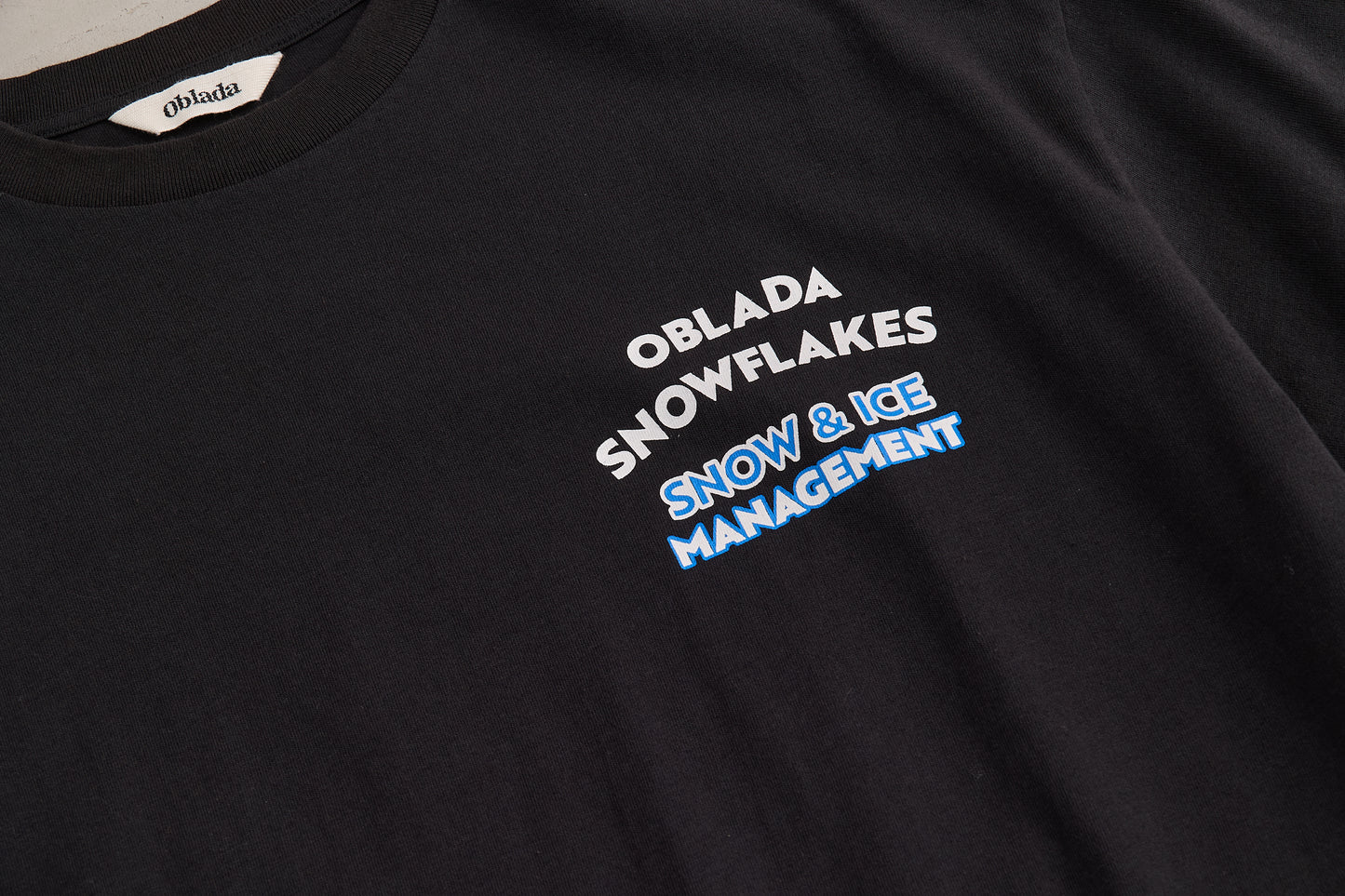【Oblada】SNOWFLAKES TEE