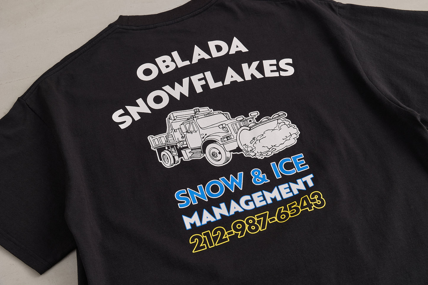 【Oblada】SNOWFLAKES TEE