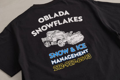【Oblada】SNOWFLAKES TEE