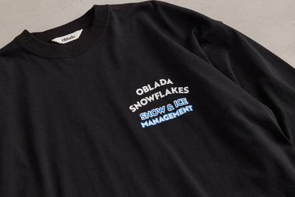 【Oblada】SNOWFLAKES LONG TEE