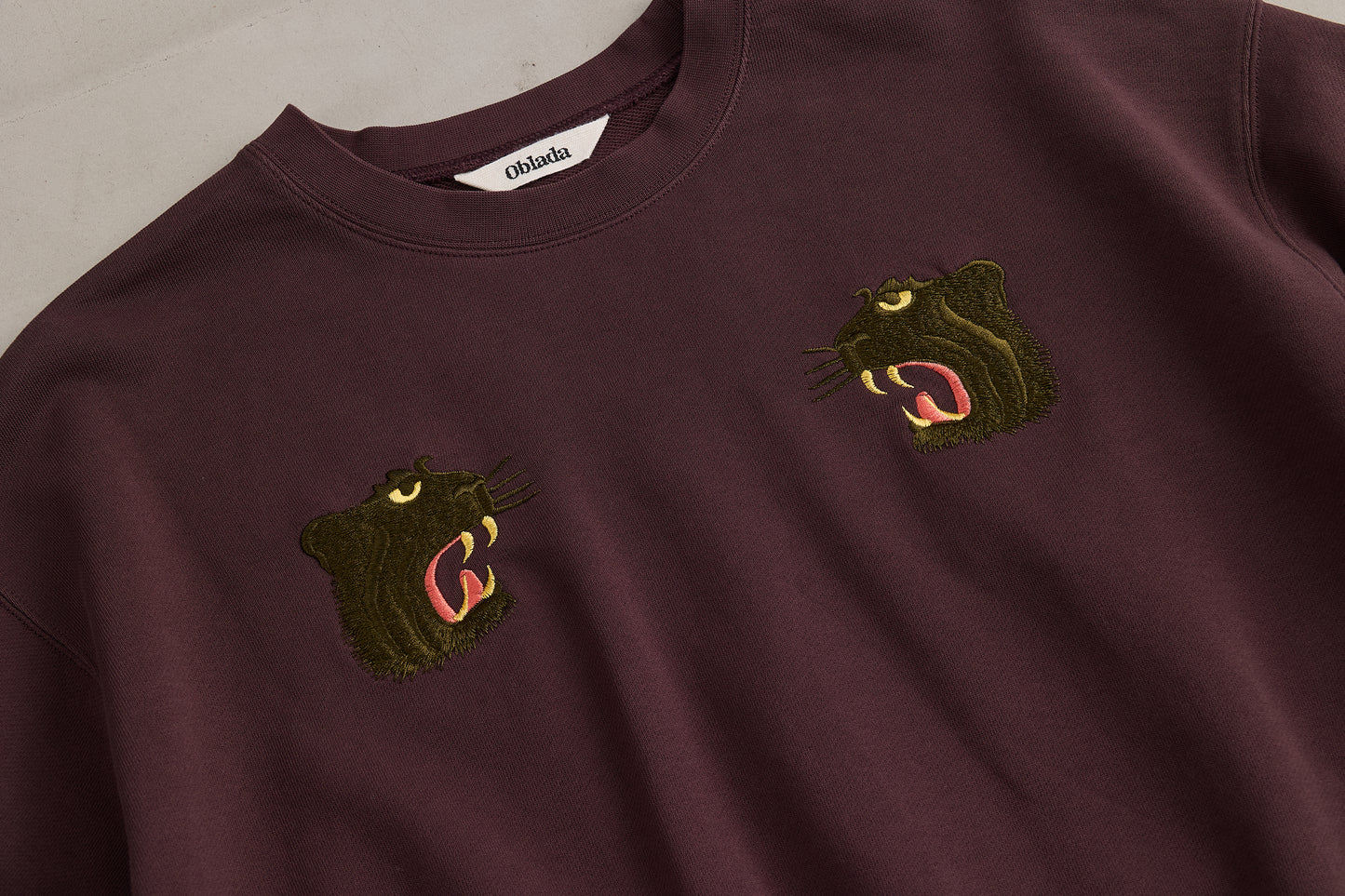 【Oblada】SOUVENIR H/S SWEAT