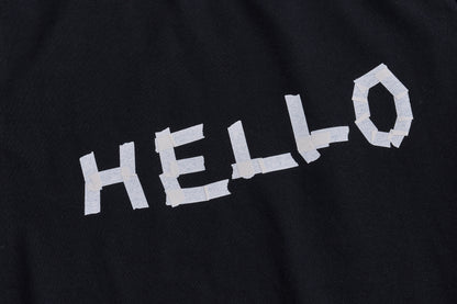【Oblada】TAPE PRINT TEE