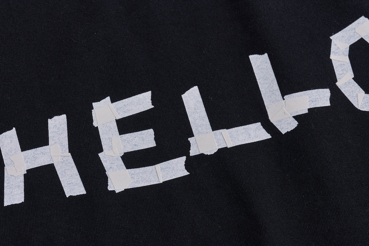【Oblada】TAPE PRINT TEE