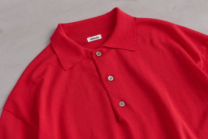 【Oblada】SUMMER HENRY POLO KNIT
