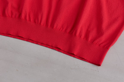 【Oblada】SUMMER HENRY POLO KNIT