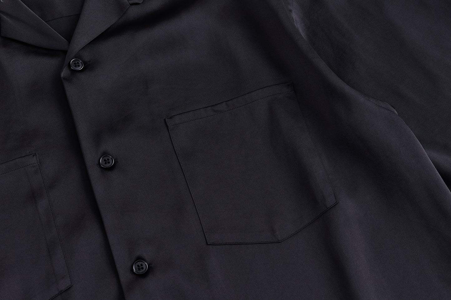 【Oblada】OPEN COLLAR SHIRT