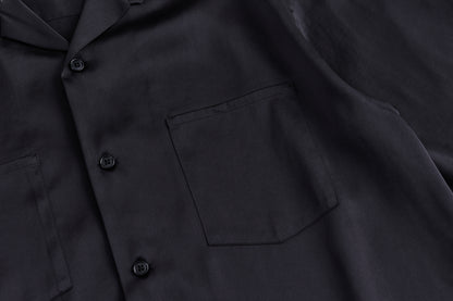 【Oblada】OPEN COLLAR SHIRT