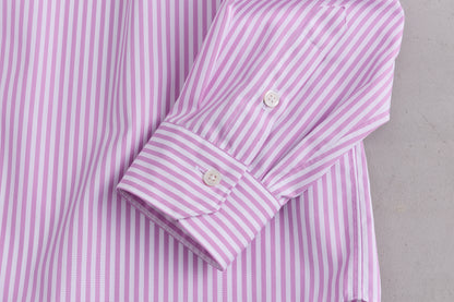 【Oblada】STRIPE AUTHENTIC SHIRT