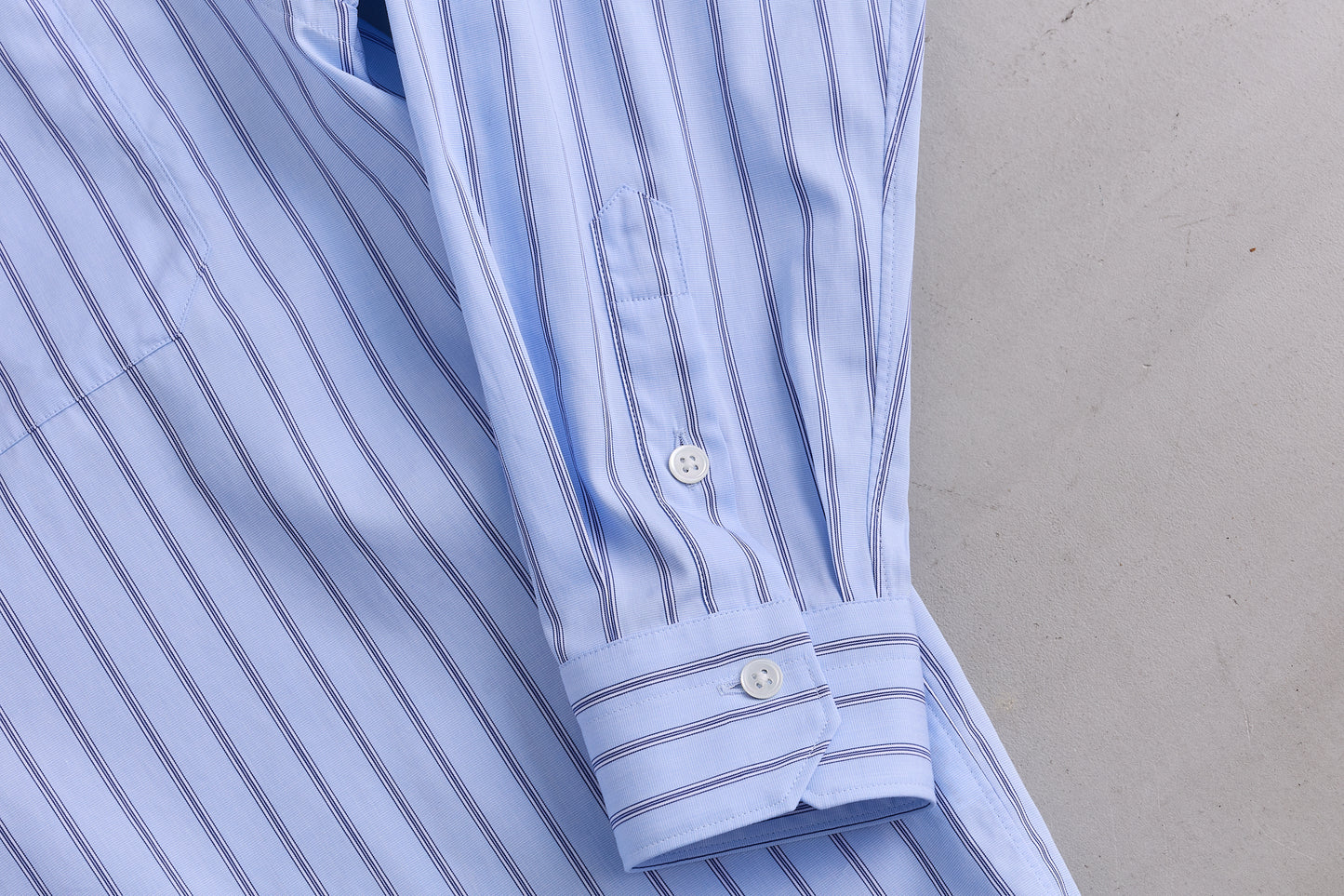 【Oblada】STRIPE AUTHENTIC SHIRT