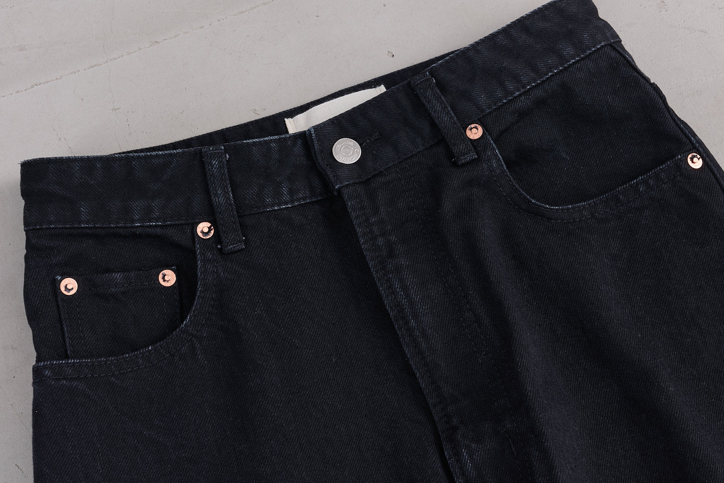 【Oblada】BUDDY JEANS BLACK
