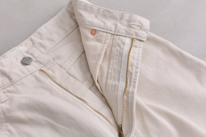 【Oblada】BUDDY JEANS IVORY