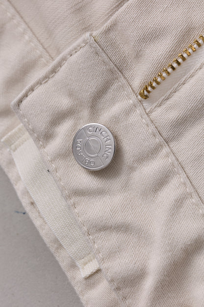 【Oblada】BUDDY JEANS IVORY