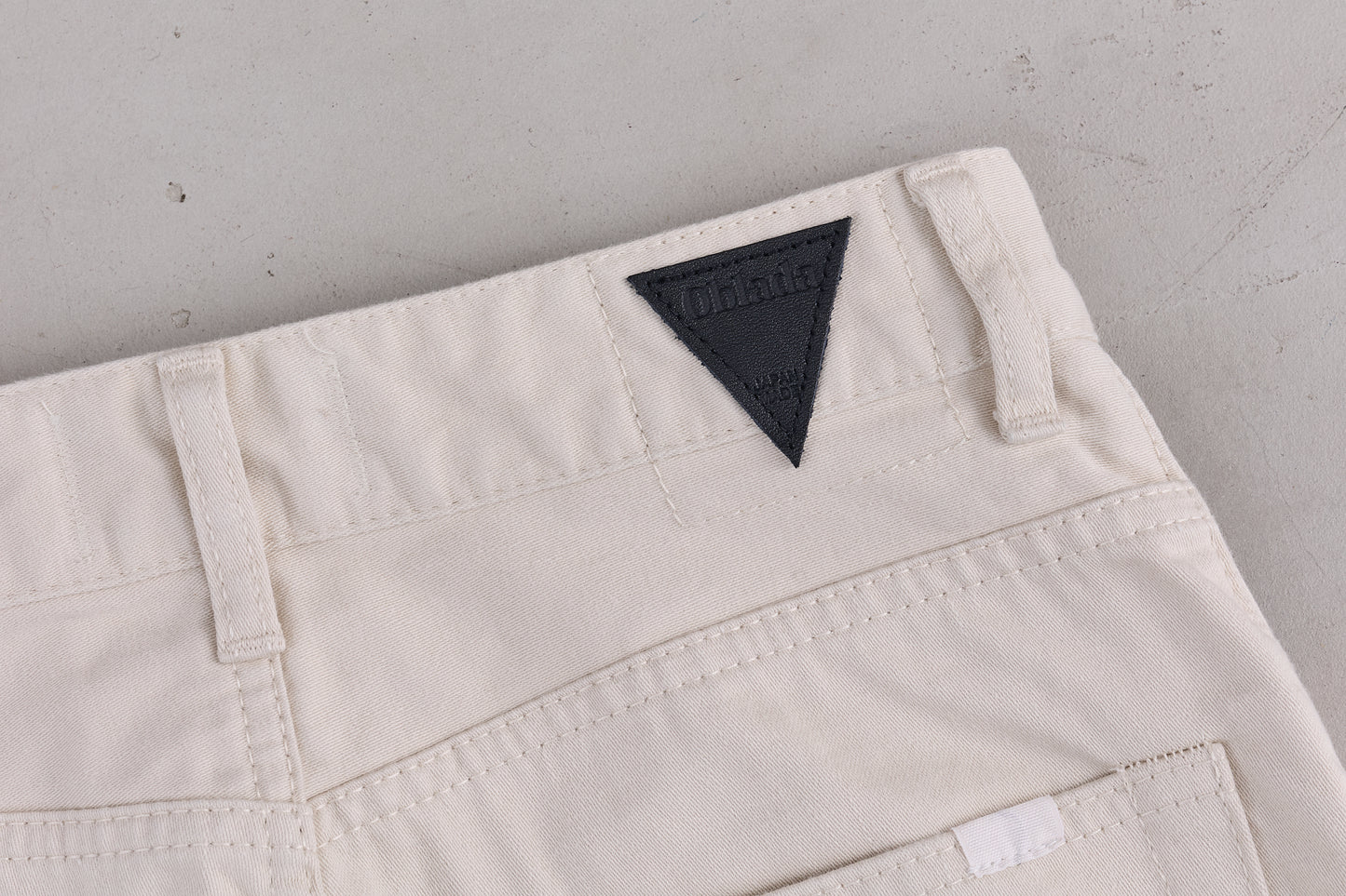 【Oblada】BUDDY JEANS IVORY