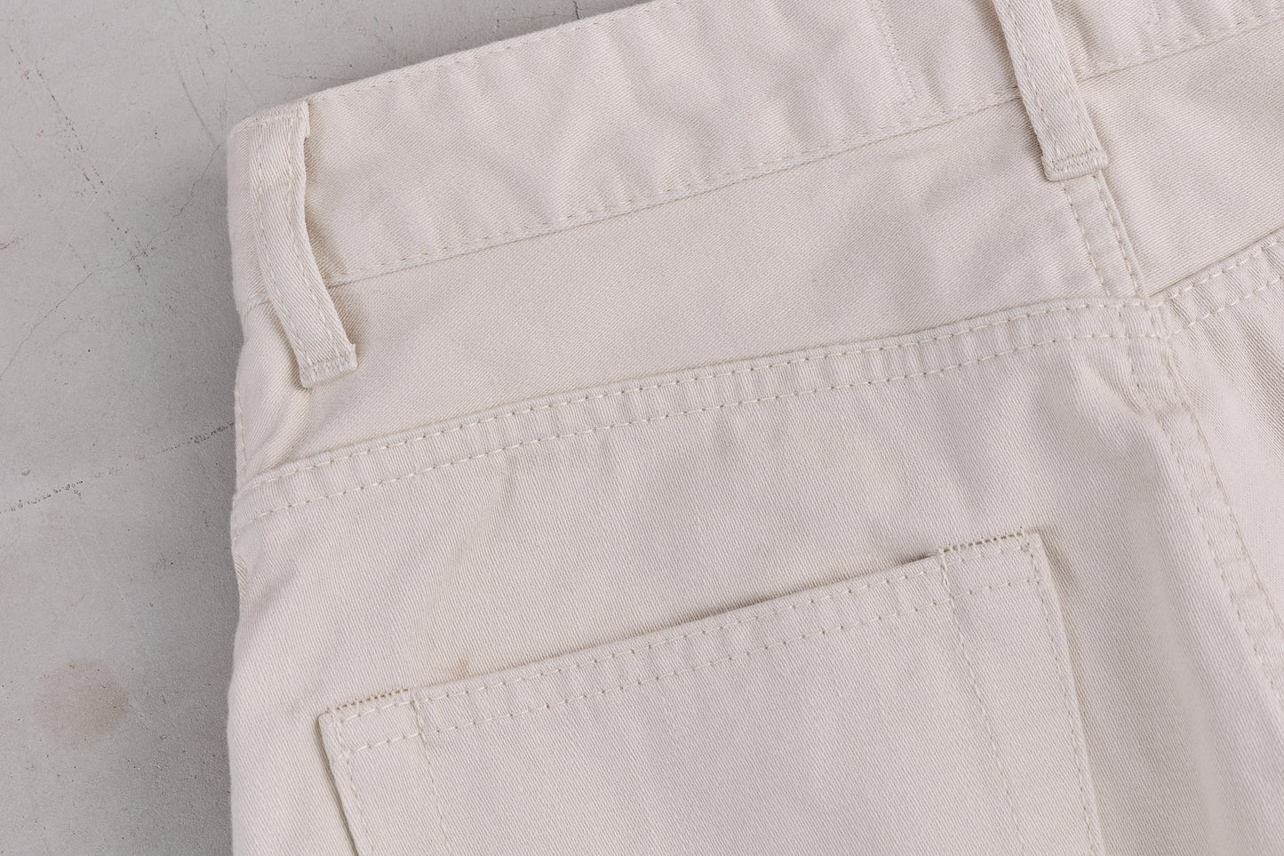 【Oblada】BUDDY JEANS IVORY