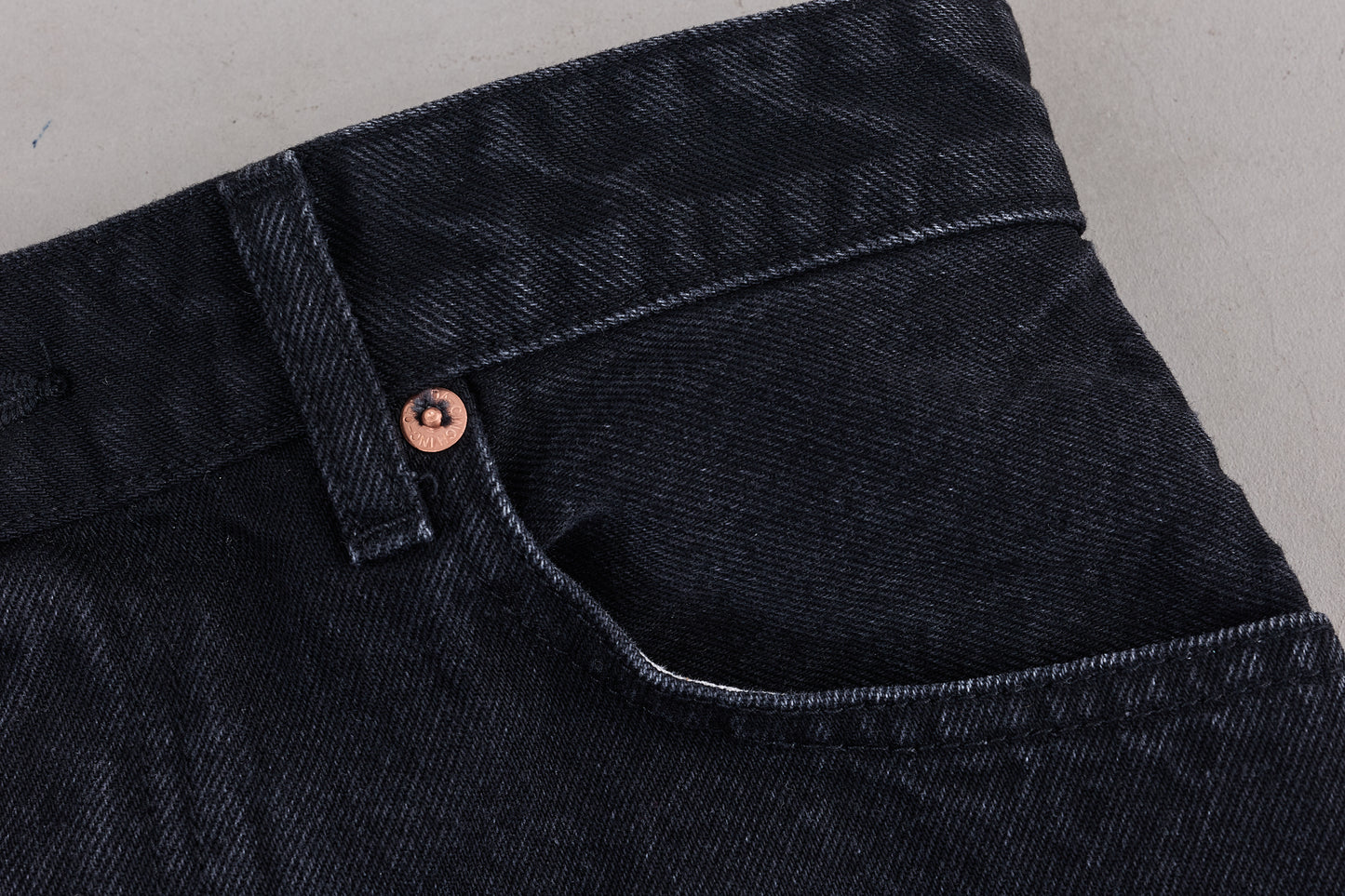 【Oblada】BUDDY DENIM SKIRT BLACK