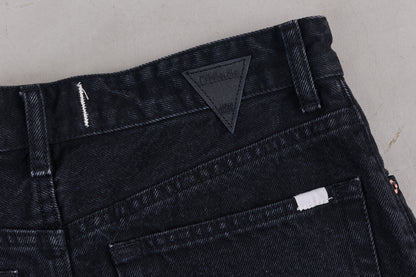 【Oblada】BUDDY DENIM SKIRT BLACK