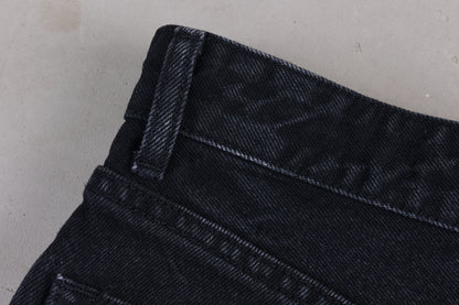 【Oblada】BUDDY DENIM SKIRT BLACK