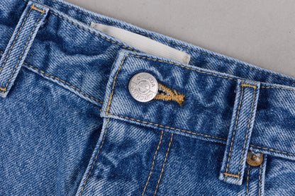 【Oblada】BUDDY DENIM SKIRT BLUE